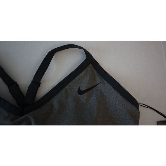 Nike BQ0974 091 Women's Indy Plus Sz 2XL Gray Dri-FIT Light Support Sports Bra - Picture 3 of 6